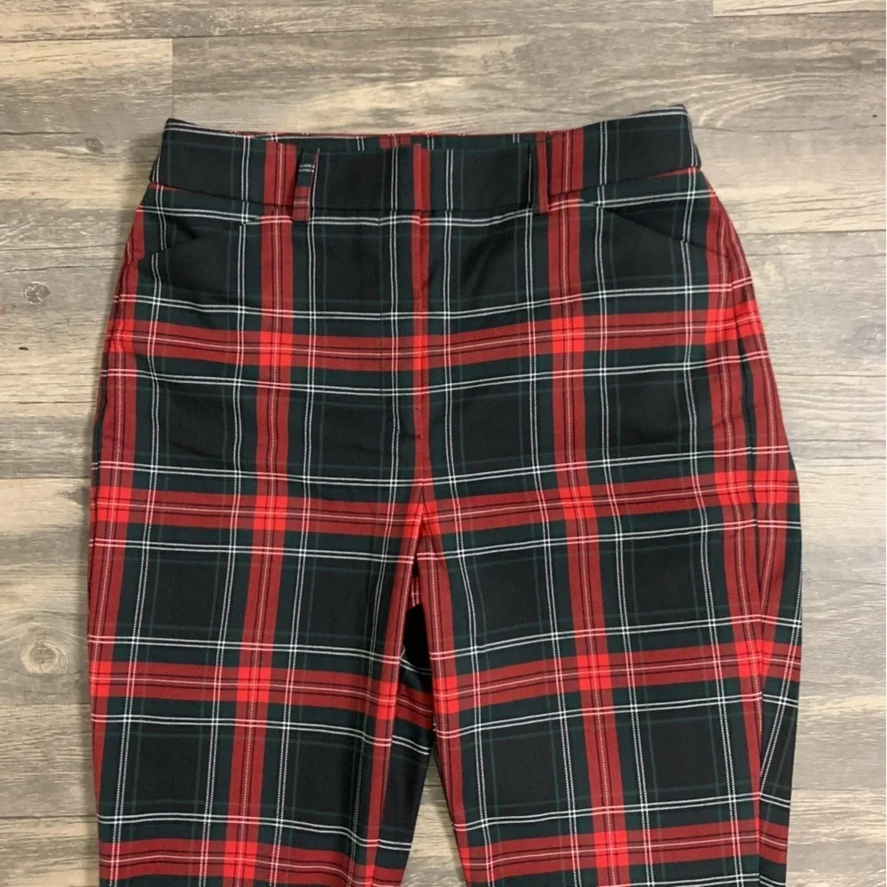 Express Plaid Stirrup Pants
